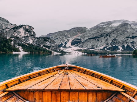 boat on lake
